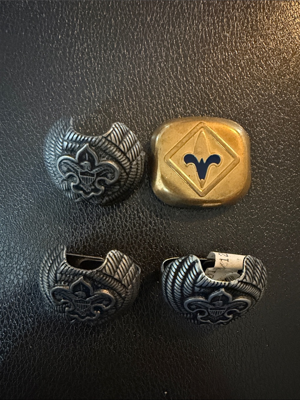 BSA neckerchief slides